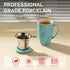Sweese Porcelain Tea Mug with Infuser and Lid, 15 oz, Microwave Safe, Quality Tea Cup