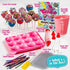 Set 1012 GirlZone Cake Pop Craze Kit, Baking for Kids Ages with Cake Pop Mold, Stand, Gifting Bags & Decorating Pen
