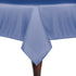 Ultimate Textile 60 x 60-Inch Periwinkle Blue Square Polyester Linen Tablecloth