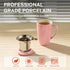 Sweese 15 OZ Porcelain Tea Mug with Infuser and Lid, Loose Leaf Tea Cup, Gifts for Tea Lovers, Pink
