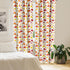 Ambesonne Leaf Curtains, Colorful Fall Autumn Leaves on White Background, 2 Panel Set, 28" x 63", Red Orange Yellow
