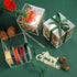Kamehame Acrylic Boxes for Display, 3 Pack Clear Plastic Square Cube, 3.3x3.3x3.3Inch Small Storage Boxes with Lid