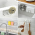 SUS304 (2 Pack) Adhesive Sponge Holder Sink Caddy for Kitchen Accessories - Stainless Steel Rust Proof Waterproof