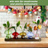 Set 5, Mushroom Vase, Mushroom Propagation Stations Vases, Colored Glass Vase of Hydroponic Glass Container for Plants