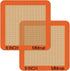 Silicone Baking Mats Set of 2, Non-Stick Reusable Air Fryer Liners, Best German Silicone, 9 inch
