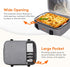 Lifewit Insulated Casserole Carrier for Hot or Cold Food, Fits 9"x13" Baking Dish, Grey