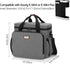 CURMIO Coffee Maker Travel Bag for Keurig K-Mini, Carrying Case with Multiple Pockets for K-Cup Pods