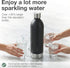 43 oz 3 Stainless Steel Carbonating Bottle | Compatible with Aarke Carbonator (Not Pro) and SMEG Soda Makers | No