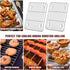 E-far Small Baking Rack Set of 2, Stainless Steel Roasting Cooking Racks, 8.6"x6.2", Dishwasher Safe