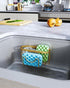2 HapiRm Multifunctional Sponge Holder - Installation Methods Sink Caddy with Unique M-shaped, Stainless Steel Kitchen