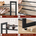 4-Tier Closet FAVOOSTY Expandable Shoe Rack, Adjustable Shoe Shelf Storage Organizer Space Saving Metal Free Standing