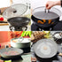 Splatter Screen for Cooking - Set of 3 Stainless Steel Grease Splatter Guard for Frying Pan, No Cooking Oil Mess