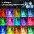 39Ft 120 LED Fairy Lights Battery Operated, RGB Color Changing String Light with Remote and Timer, Battery Powered