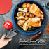 Joyhalo Trivets for Hot Dishes - Silicone Pot Holders for Kitchen Countertops, Easy to Wash and Dry