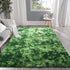 Fluffy Shag Area Rug, 3x5 Tie-Dyed Plush Fuzzy Rugs for Living Room, Non-Slip Washable Indoor Carpet