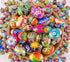 Importer AM Set 12 Polish Easter Handpainted Wooden Eggs (Pisanki) Decorative Eggs for Easter of Medium Eggs