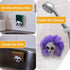 1 PELEG DESIGN New Dishco Girl Sponge Holder for Kitchen Sink, Cute Sponge Holder with Retro Groovy Design, Drains