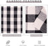 RAJRANG Buffalo Plaid Rug, 23.6 x 35.4 Inches, Cotton Washable Door Mat, Checkered Indoor Outdoor Decor