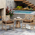 Set 2 4" Giantex of Tufted Patio Cushions, Outdoor Seat Cushions, Waterproof & High Elasticity for Comfortable Sitting