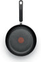 T-fal C4610263 Titanium Advanced Nonstick Fry Pan, 8-Inch, Black, Dishwasher Safe with Heat Indicator