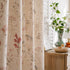 RoomTalks 96 Inches Boho Farmhouse Living Room Curtain Privacy Linen Fabric, Cute Vintage Floral Botanical Aesthetic