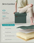 12.2 16.1 12.2 Inches, 286 lb ULSF102C01 SONGMICS Mazie Collection - Small Folding Storage Ottoman, Foot Rest Stool, x