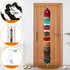Hat Rack for Baseball Caps, Organizer Holder for Over The Door & Wall, 20 Clips, Holds 20-40 Caps, Hat Storage