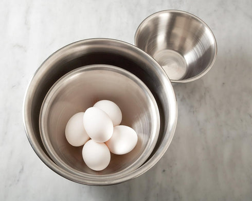 Fox Run Large Mixing Bowl, 6.25-Quart, 11.75 x 5.5 Inches, Stainless Steel, Metallic