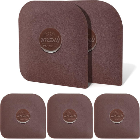 Pan Scraper - 5 Pcs Non Scratch Pot Scraper for Cast Iron, Sturdy Kitchen Tool for Cleaning