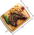Extra-Large 18 Inch Cutting Board - Bamboo Wood with Deep Juice Groove - Charcuterie & Chopping Butcher Block for Meat