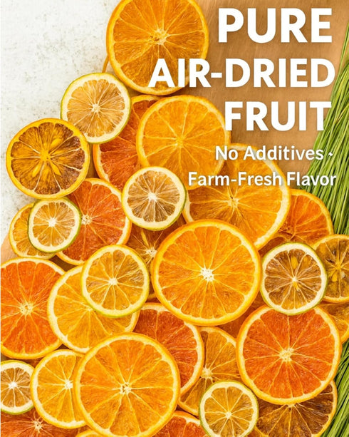 Set, 4 70+ 25 Dehydrated Citrus Slices Varieties, Pieces - Christmas Cocktail/Food Garnishing - Citrus Potpourri