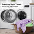 6 Pack Set, (24 48 Inches) HOMEXCEL Bath Towel x Microfiber Ultra Soft Highly Absorbent Bath Towels, Lightweight