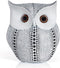 Ornativity White Owl Statue Figurine, Animal Sculpture Home Decoration for Bedroom Living Room Kitchen Office