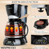 8-Cup Programmable, Mixpresso Drip Coffee Maker Coffee Pot Machine Including Reusable & Removable Coffee Filter, Black