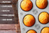 DecorRack 2 Pack Non-Stick Muffin Pans, 6-Cup Bakeware for Baking Cupcakes