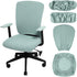 Office Chair Covers Set, Universal Protective Stretchable Chair Seat Covers, Desk Chair Armrest Covers, Slipcovers Pads