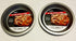 Two 9 inch Heavyweight Steel Non-Stick Bakeware Pie Pans Set with Even Heating (Standard Version)