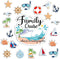 26pcs Family Cruise Door Magnets Decorations, Magnetic Anniversary Party Sign Decors for Family Carnival Cruise