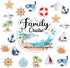 26pcs Family Cruise Door Magnets Decorations, Magnetic Anniversary Party Sign Decors for Family Carnival Cruise