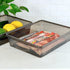 3 Pack 1.3 Youngever Gallon Food Storage Containers, Plastic Bacon Containers, Meat Containers