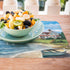 Counterart Set 4 Lighthouse Mural Reversible Easy Care Plastic Placemat of Made in The USA