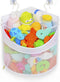 Baby Bath Toy Organizer - Quick Drying Mould Proof Corner Hang-Suspension Holder for Shower Caddy