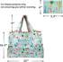 Wrapables Durable and Large Reusable Nylon Shopping Bag