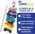 Sock Laundry Solution for Washing, Drying & Storing Socks in Pairs, Clip & Hold Socks, 2-Pack