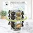 16 Countertop 5 Kamenstein Jar Montauk Revolving Spice Rack Organizer with Spices Included, FREE Spice Refills