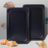 Baking Sheet Pans, Nonstick Heavy Carbon Steel Cookie Tray, 2-Pack, 12 X 7.5 Inches