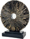 Paytonture Abstract Statue for Home Decor,Office Desk Sculpture for Men,Creative Round Line Ornament