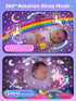15 Music+15 Films+315 360+Remote+1200mah Carousel Night Light for Kids, Colors Star Projector for Kids Night Light