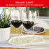 Spiegelau Salute Bordeaux Wine Glasses, Set of 4, Lead-Free Crystal, 25 oz