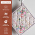 Maison d' Hermine Pot Holders, 100% Cotton Heat Resistant Potholders, 8" x 8", Champ De Mars